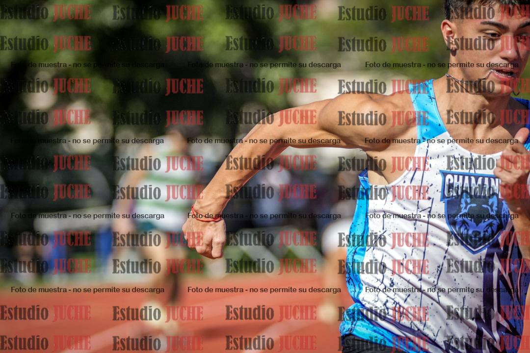 Fotos de los 200 m llanos de varones