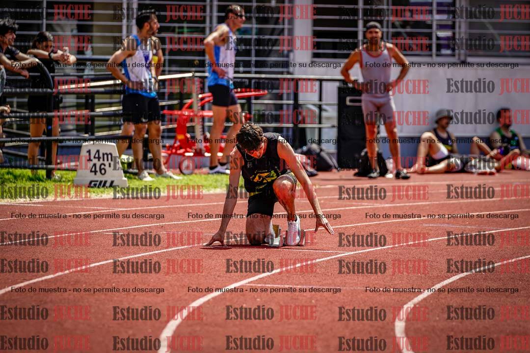 Fotos de los 400 m llanos de varones