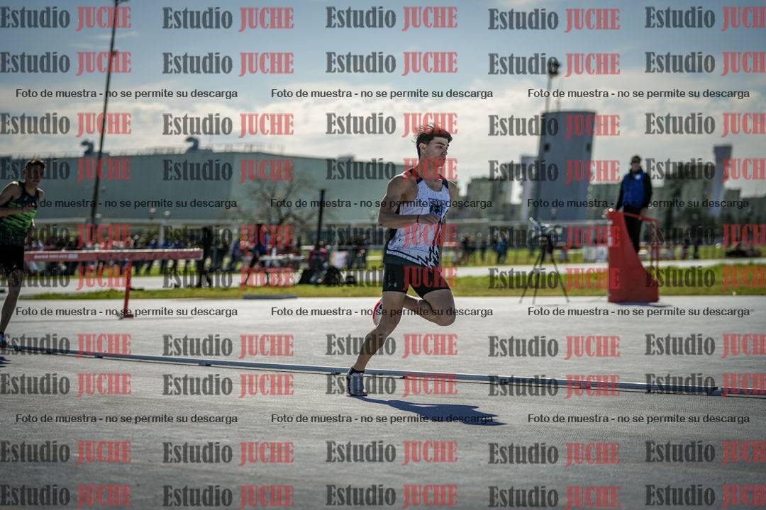 Fotos de los 400 m llanos de varones