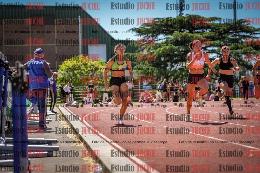 Fotos de los 100 m llanos de mujeres