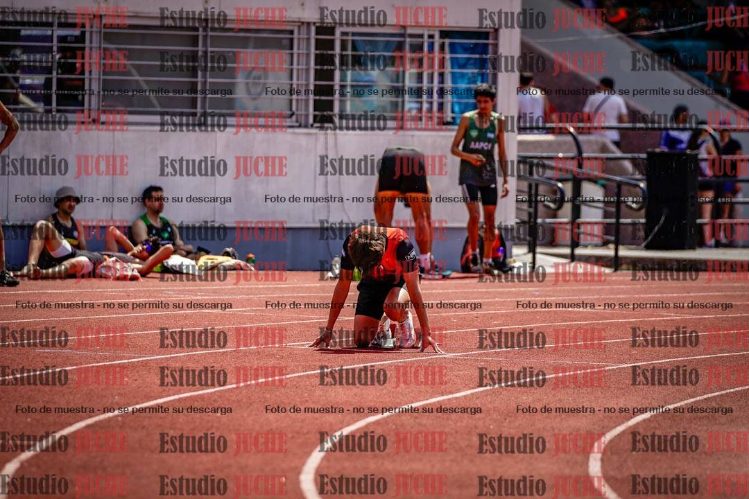 Fotos de los 400 m llanos de varones