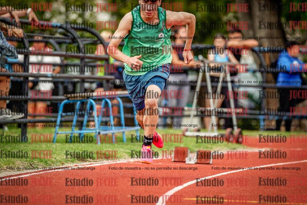 Fotos de los 200 m de varones