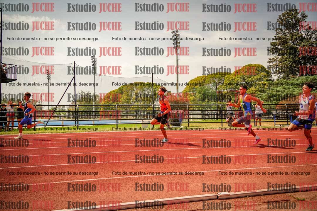Fotos de los 200 m llanos de varones
