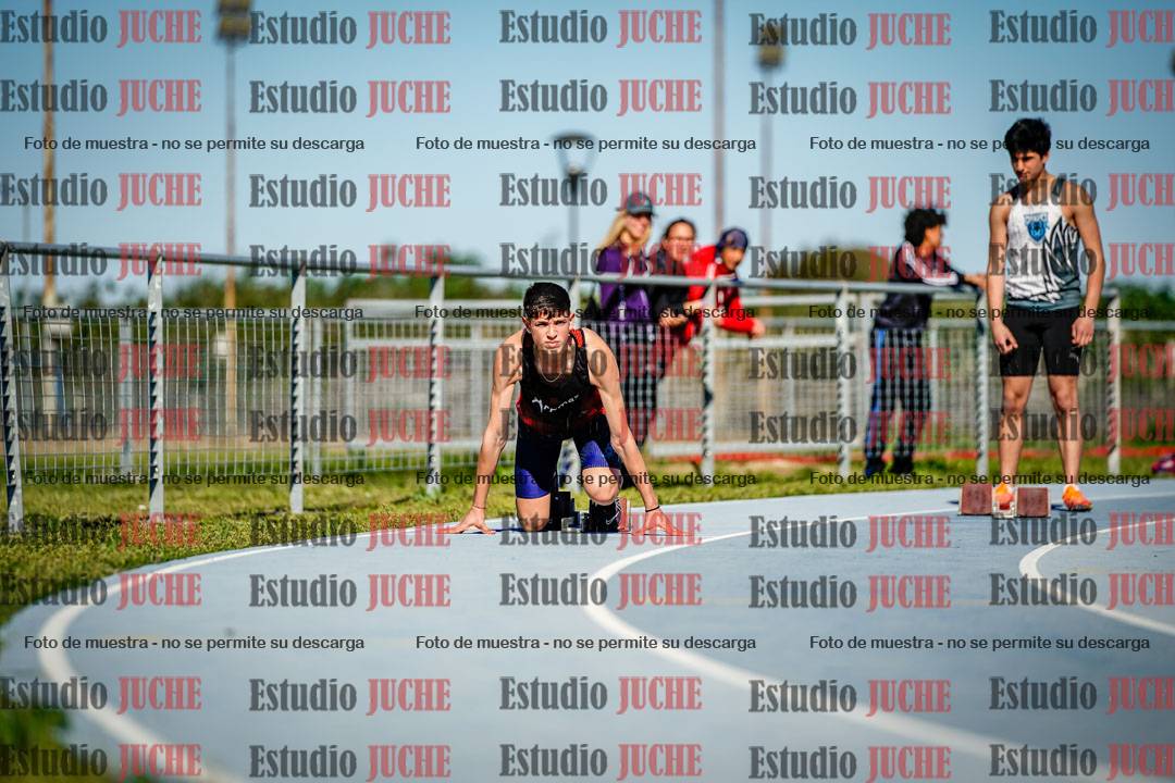 Fotos de los 200 m llanos de varones