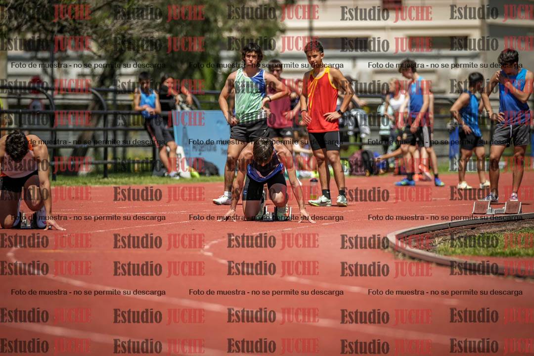 Fotos de los 200 m llanos de varones
