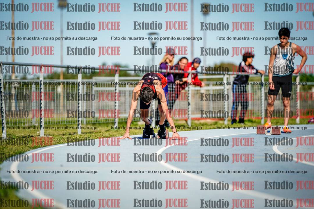 Fotos de los 200 m llanos de varones