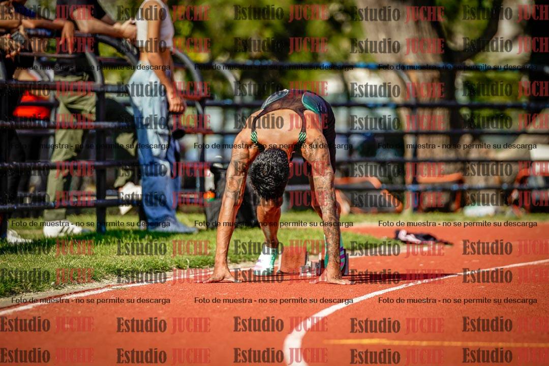 Fotos de los 200 m llanos de varones