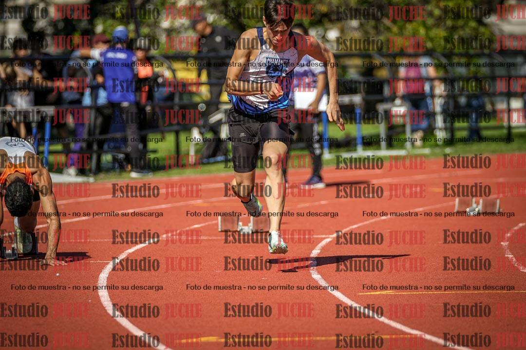 Fotos de los 200 m llanos de varones