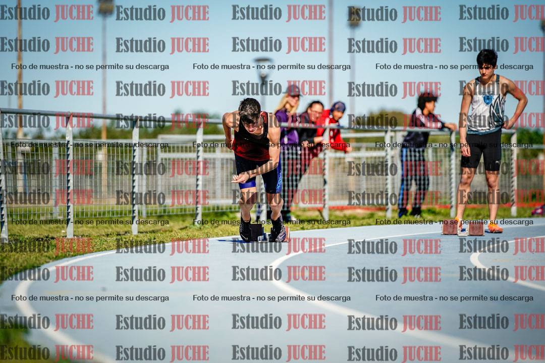 Fotos de los 200 m llanos de varones