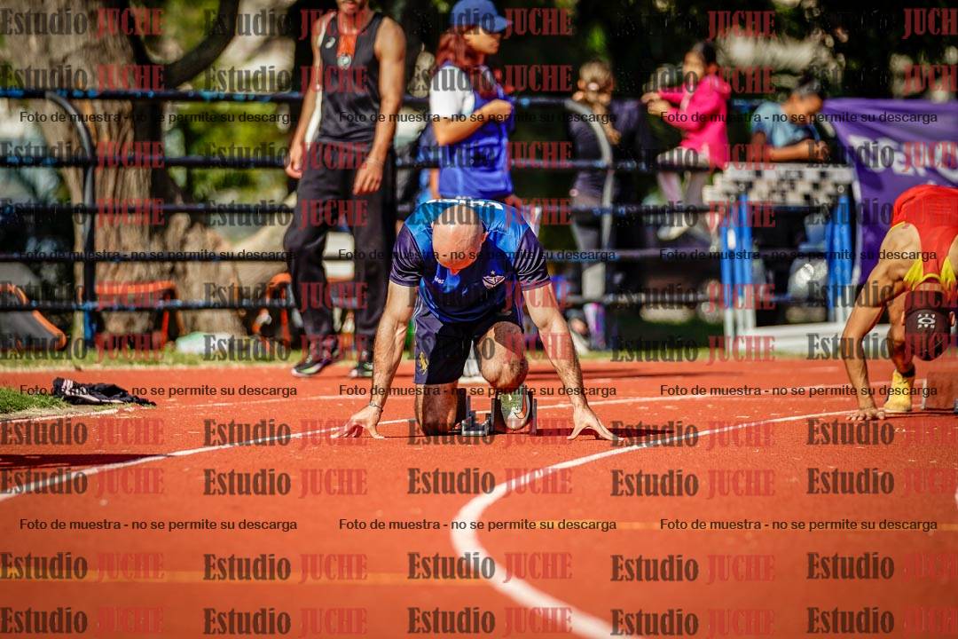 Fotos de los 200 m llanos de varones