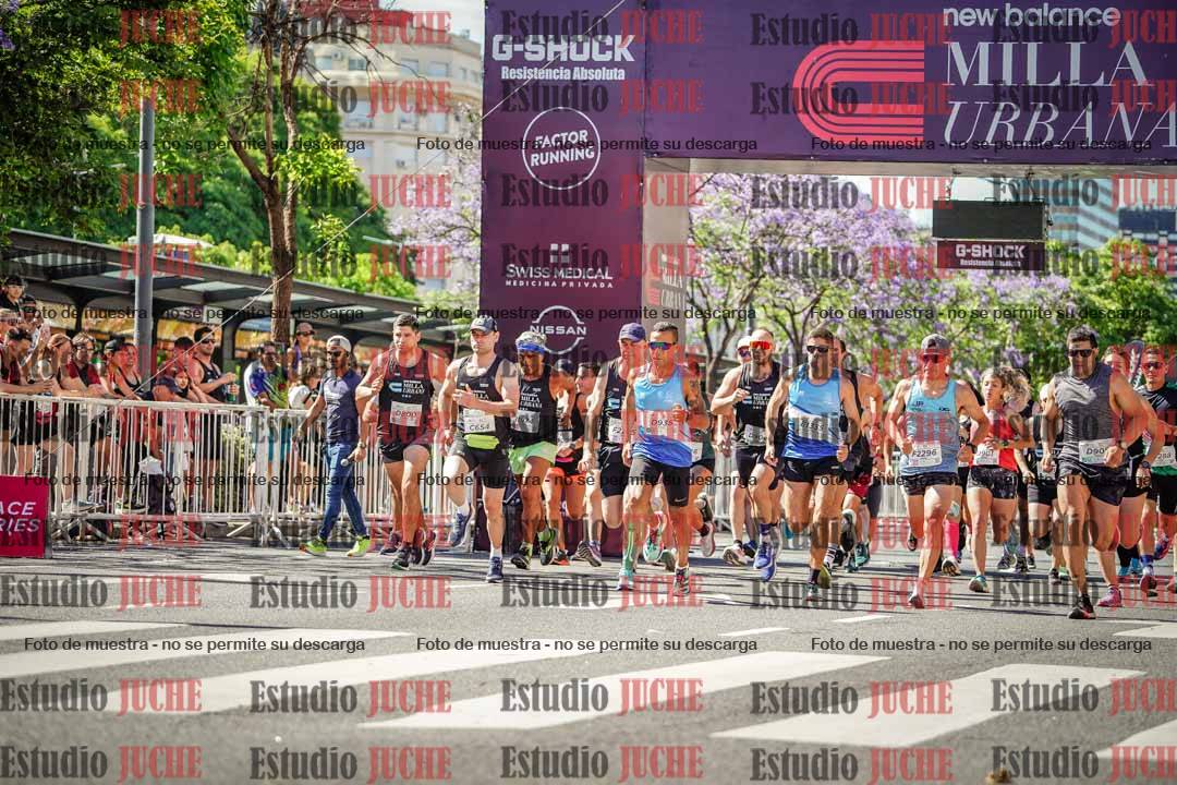 Fotos de la largada - categoría FFAA