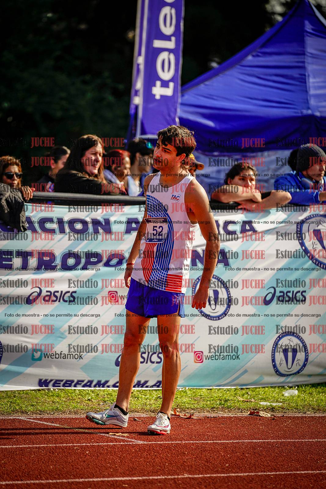 Fotos de los 800 m de varones