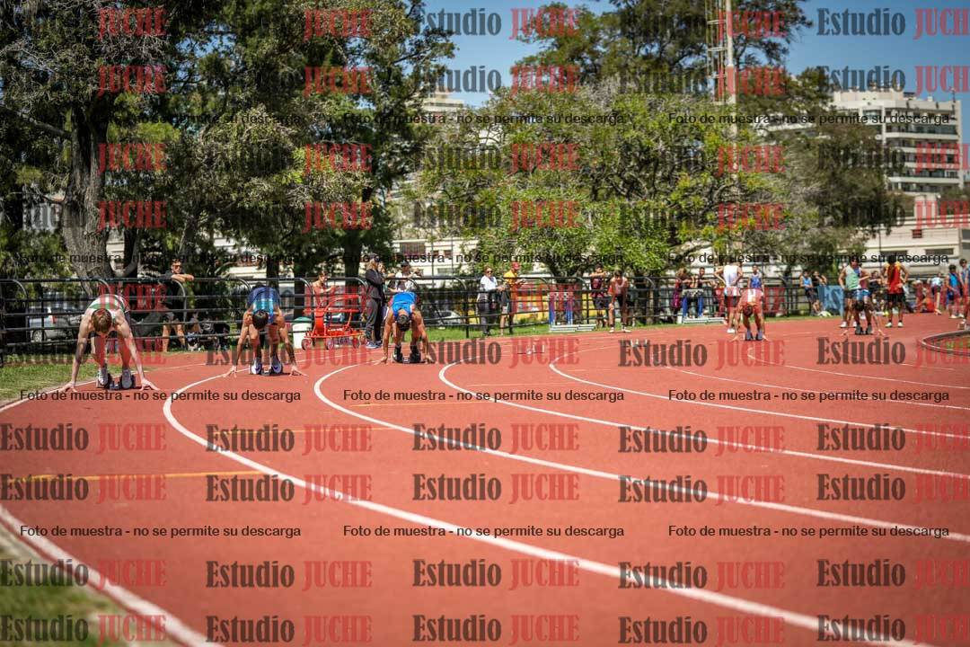 Fotos de los 200 m llanos de varones