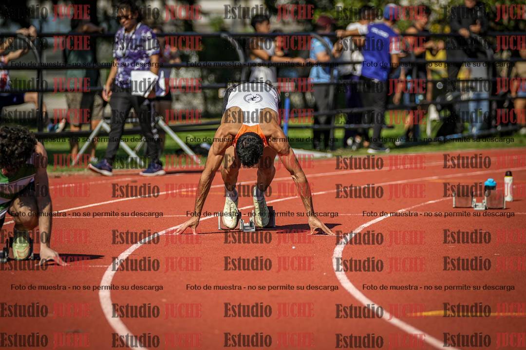 Fotos de los 200 m llanos de varones