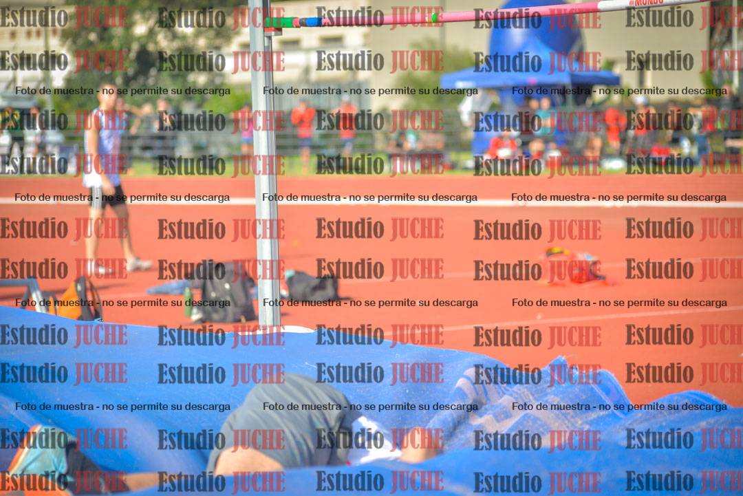 Fotos del salto en alto de varones