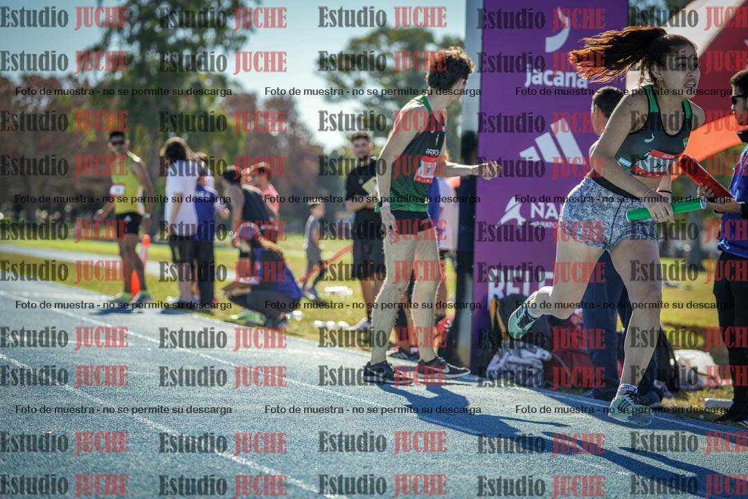 Fotos durante los relevos