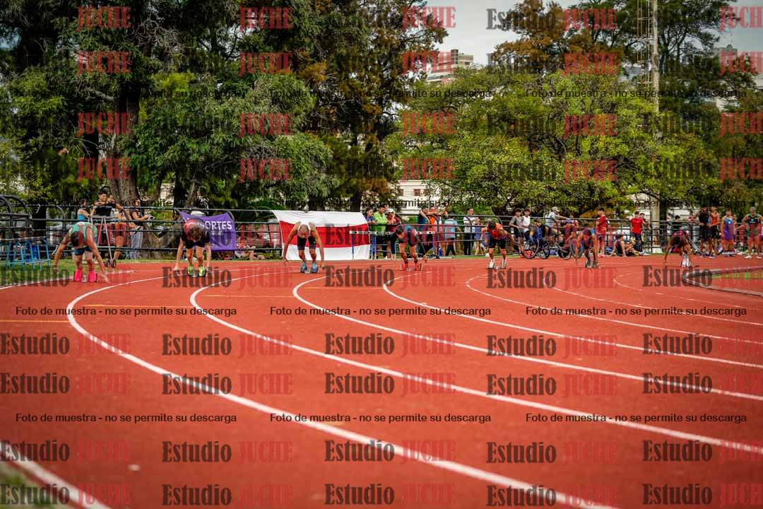 Fotos de los 200 m de varones