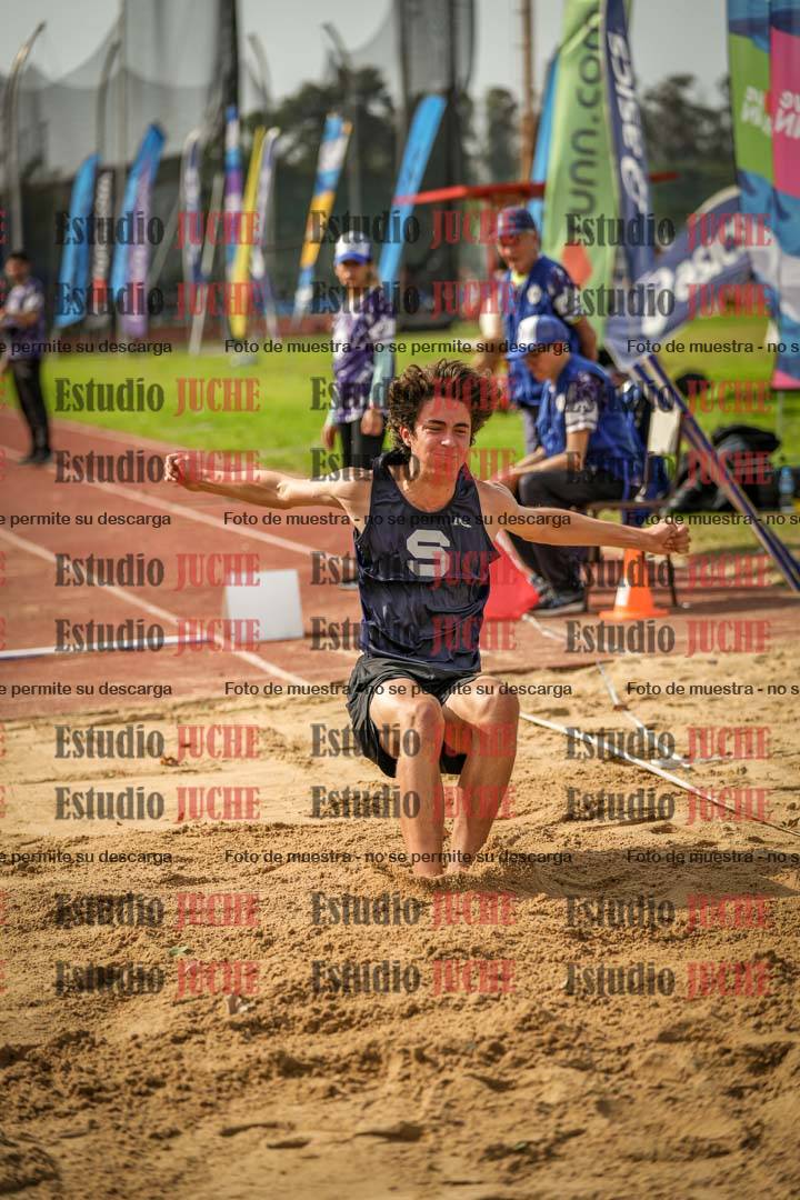 Fotos del salto en largo de varones - decatlón 2