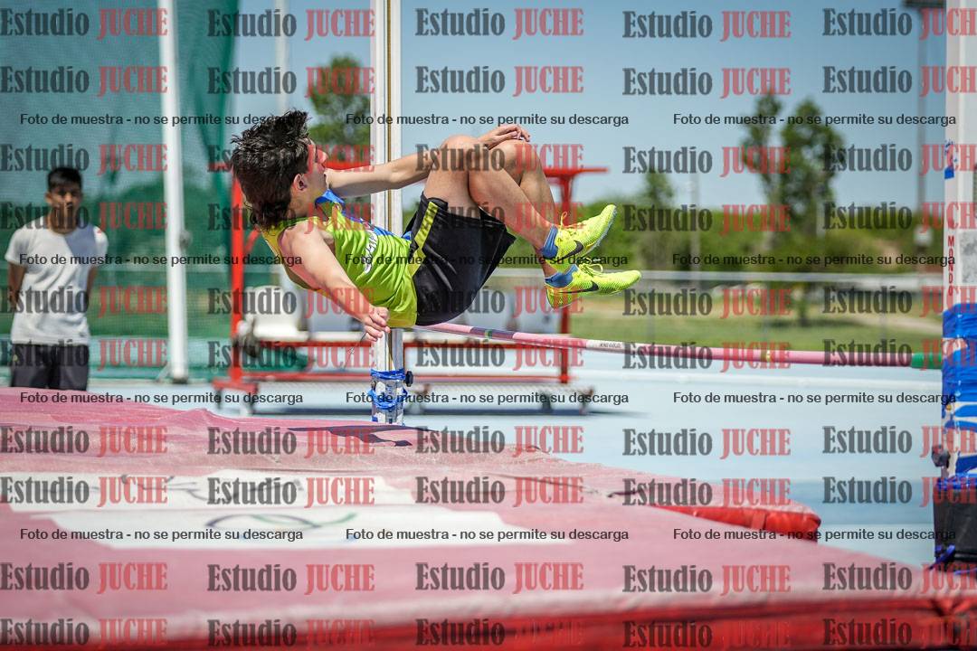 Fotos del salto en alto de varones - U14