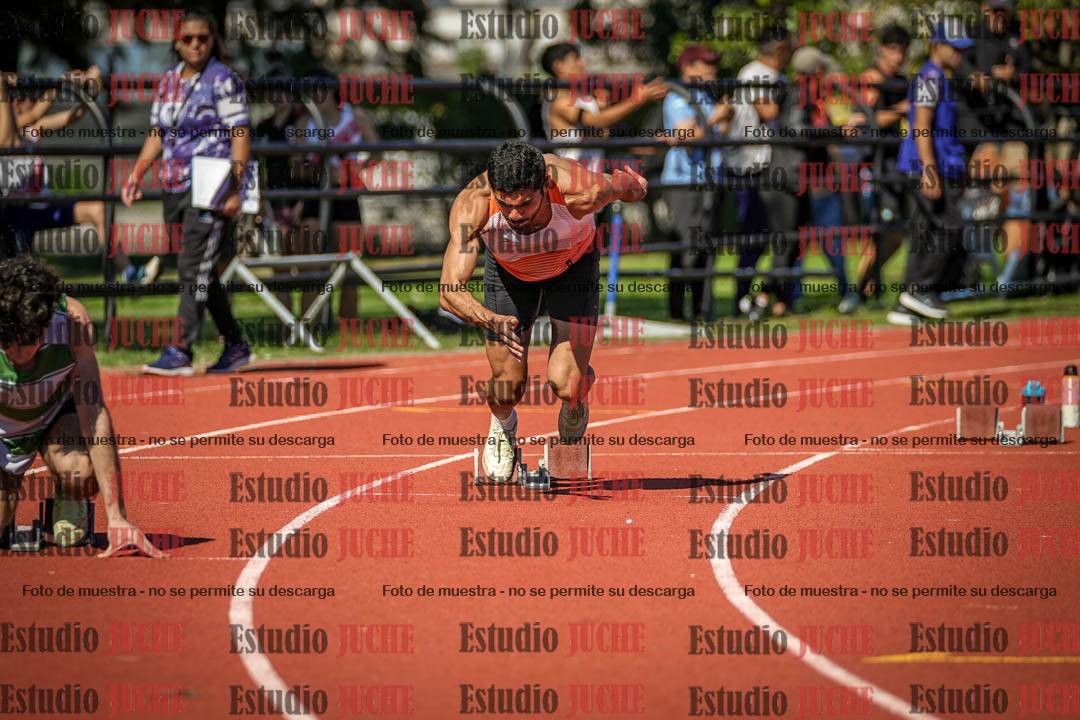 Fotos de los 200 m llanos de varones