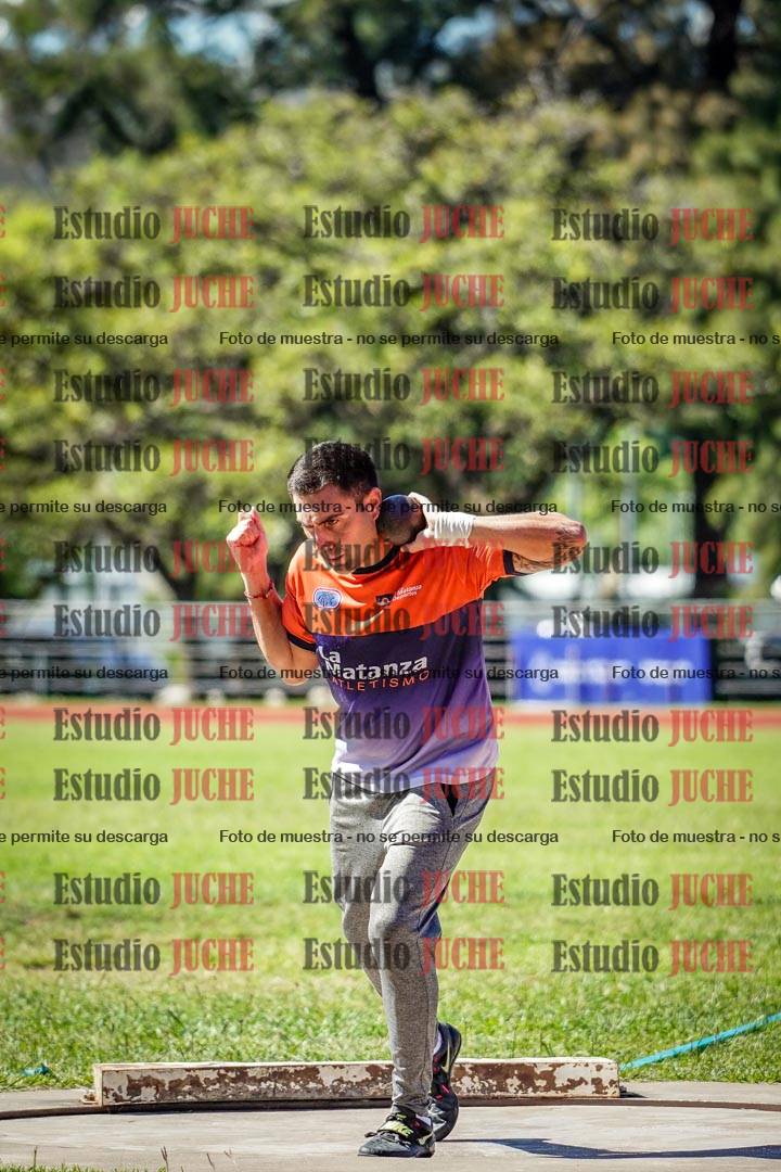 Fotos del lanzamiento de bala de varones