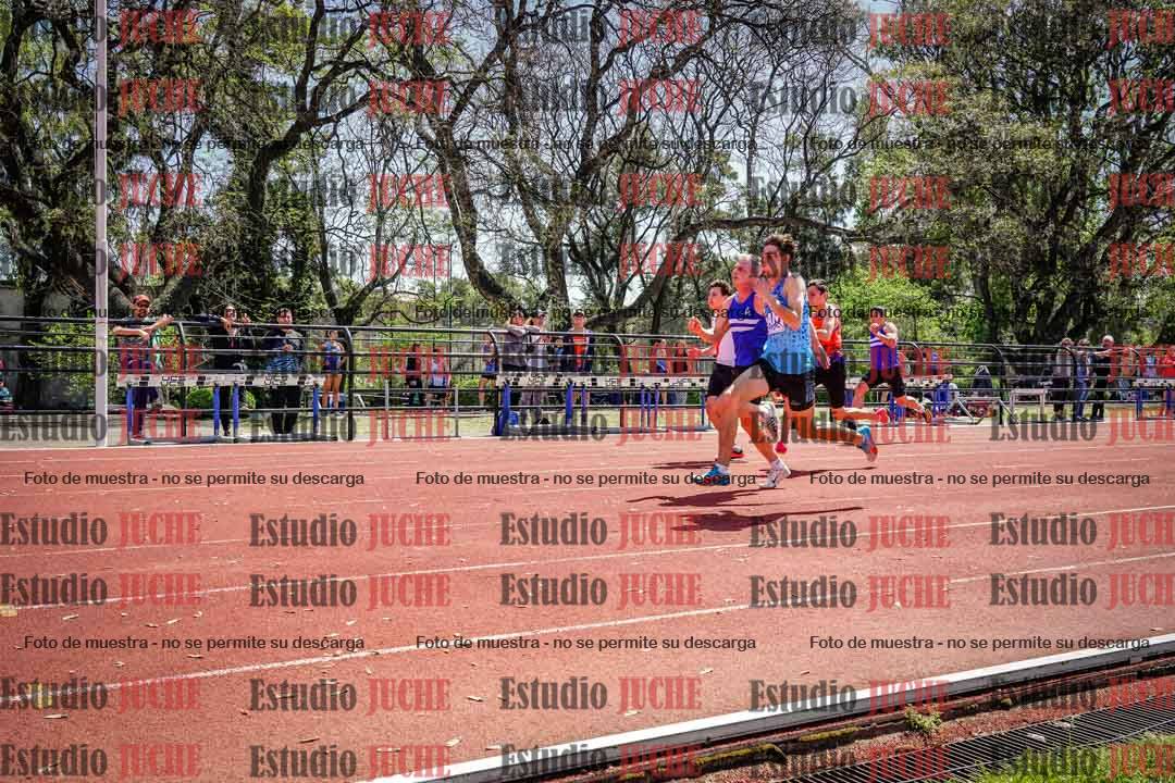 Fotos de los 100 m llanos de varones