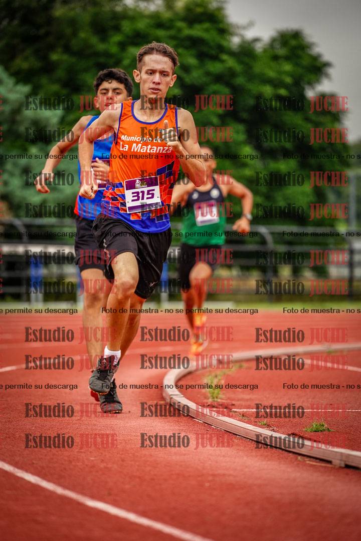 Fotos de los 800 m llanos de varones