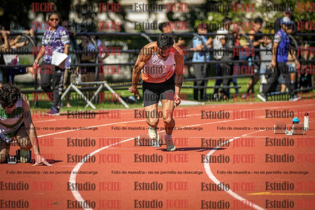 Fotos de los 200 m llanos de varones