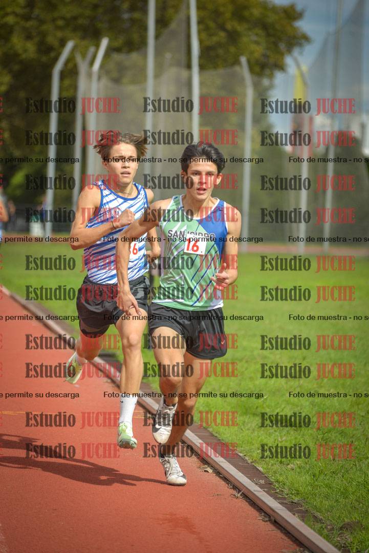 Fotos de los 600 m llanos de varones