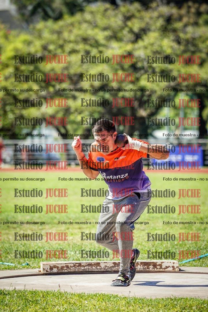 Fotos del lanzamiento de bala de varones