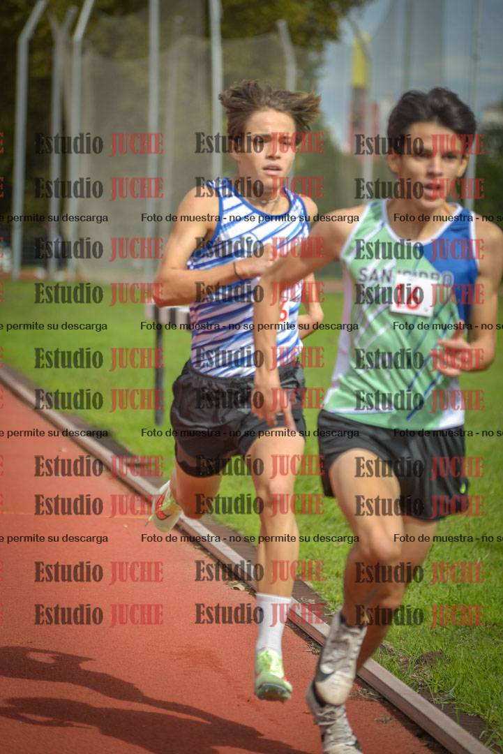 Fotos de los 600 m llanos de varones