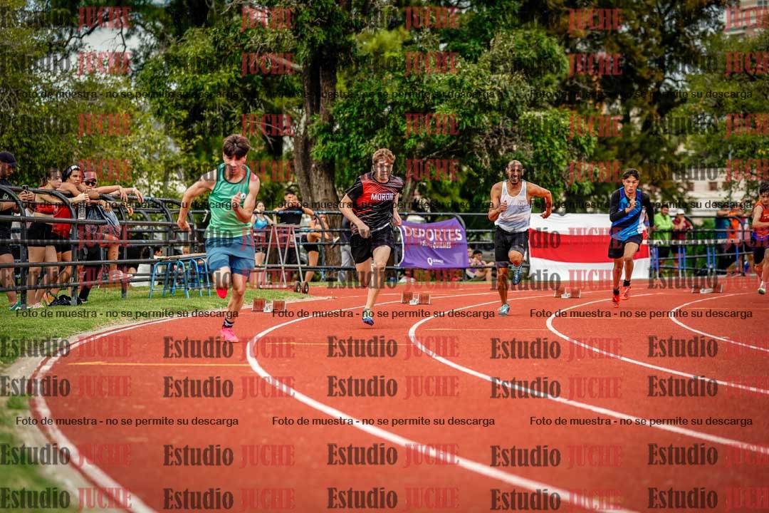 Fotos de los 200 m de varones