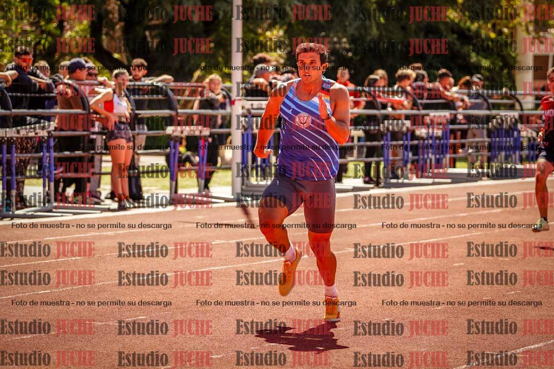 Fotos de los 400 m llanos de varones