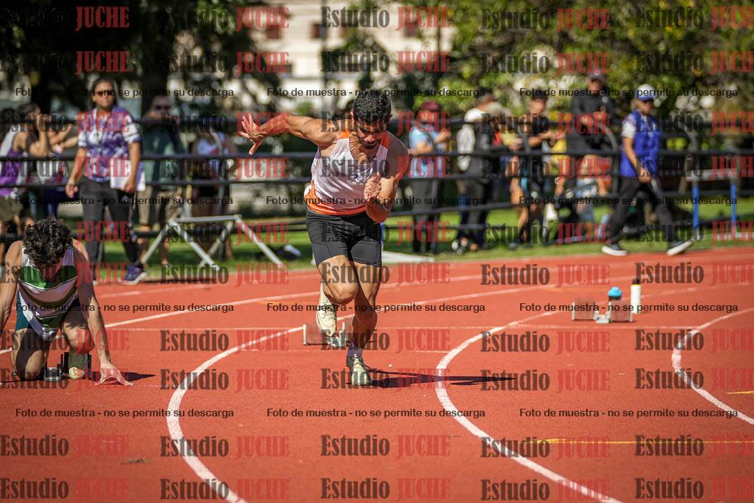 Fotos de los 200 m llanos de varones