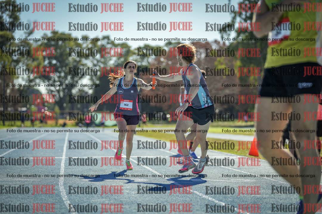 Fotos durante los relevos