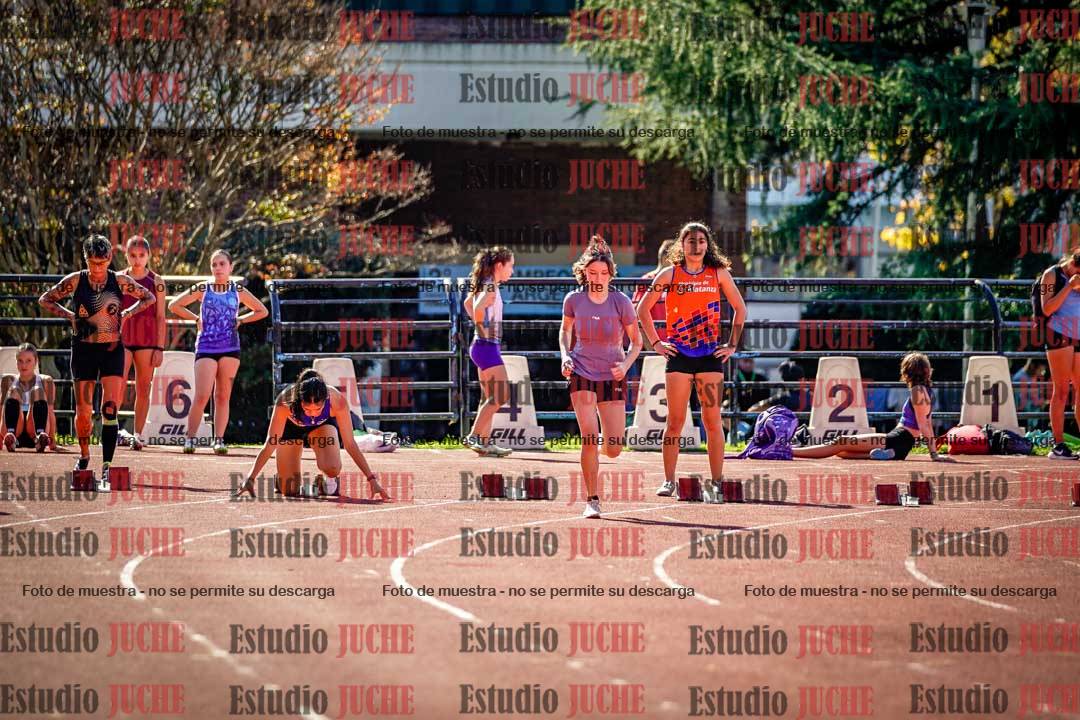 Fotos de los 100 m llanos de mujeres