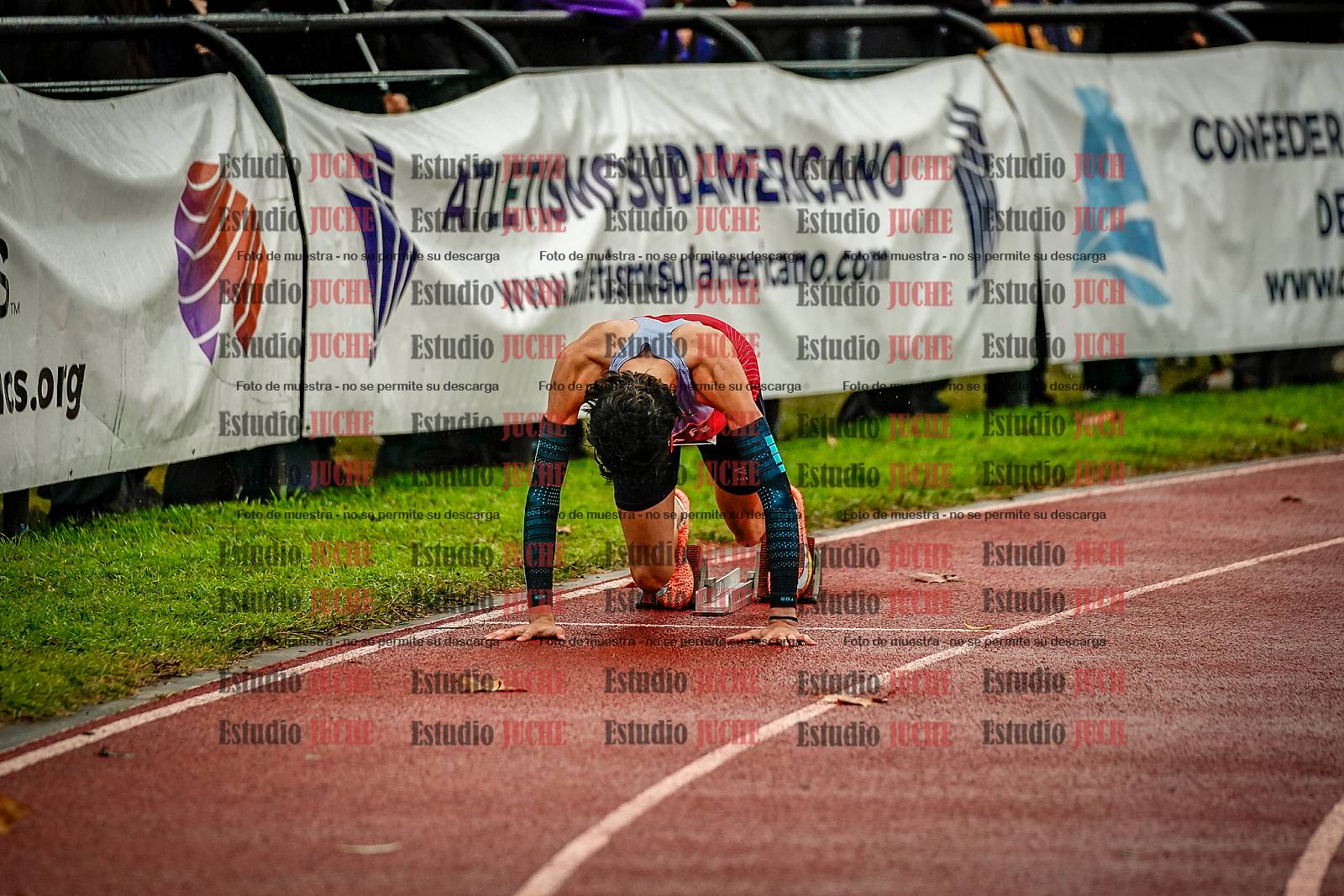 Fotos de los 400 m de varones