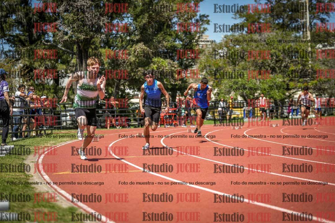 Fotos de los 200 m llanos de varones