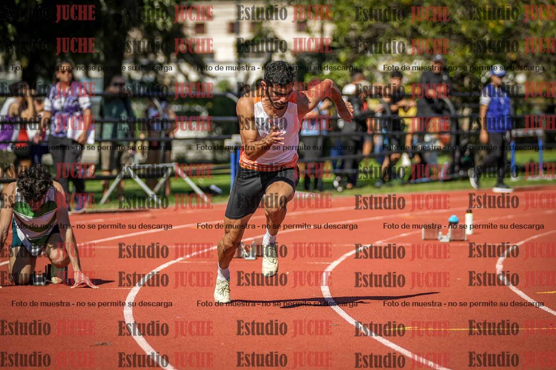 Fotos de los 200 m llanos de varones