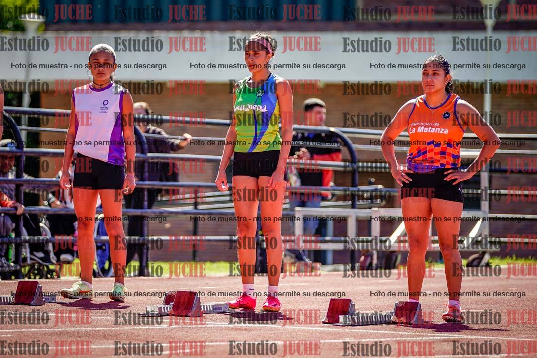 Fotos de los 100 m de mujeres