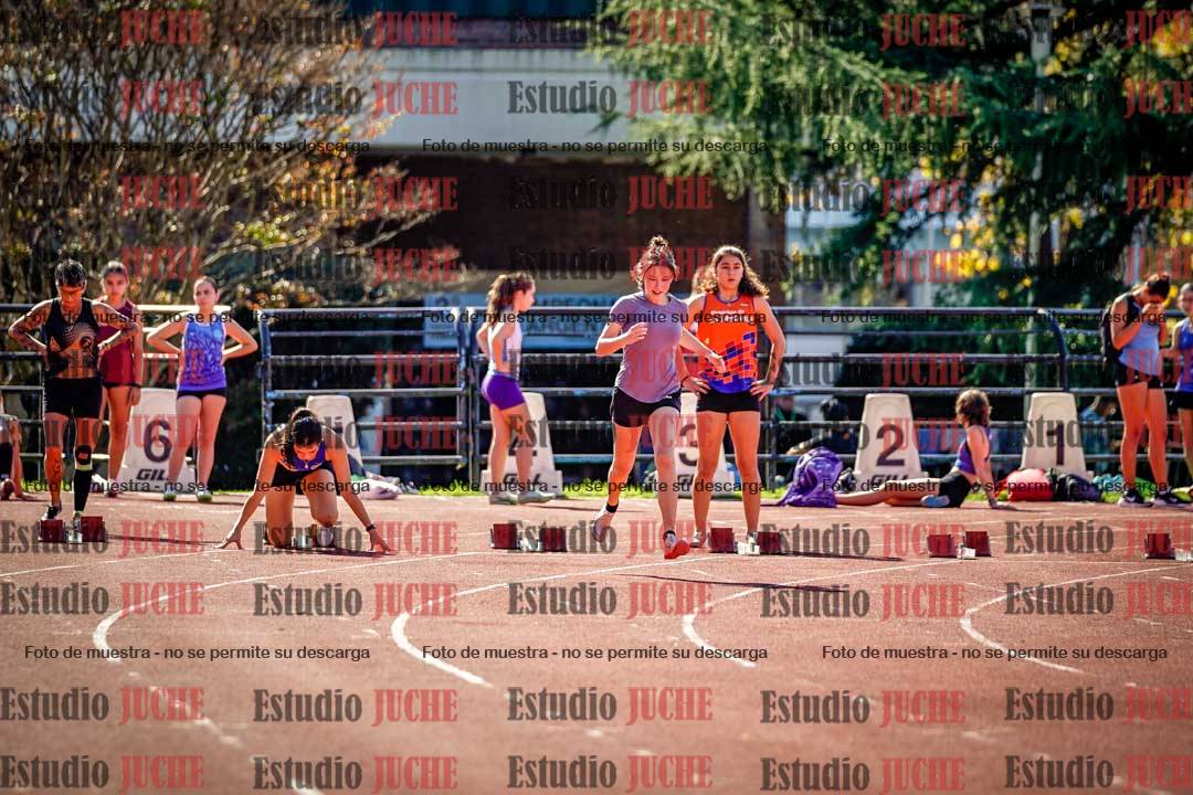 Fotos de los 100 m llanos de mujeres