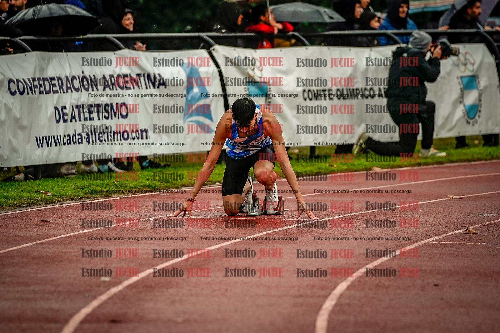Fotos de los 400 m de varones
