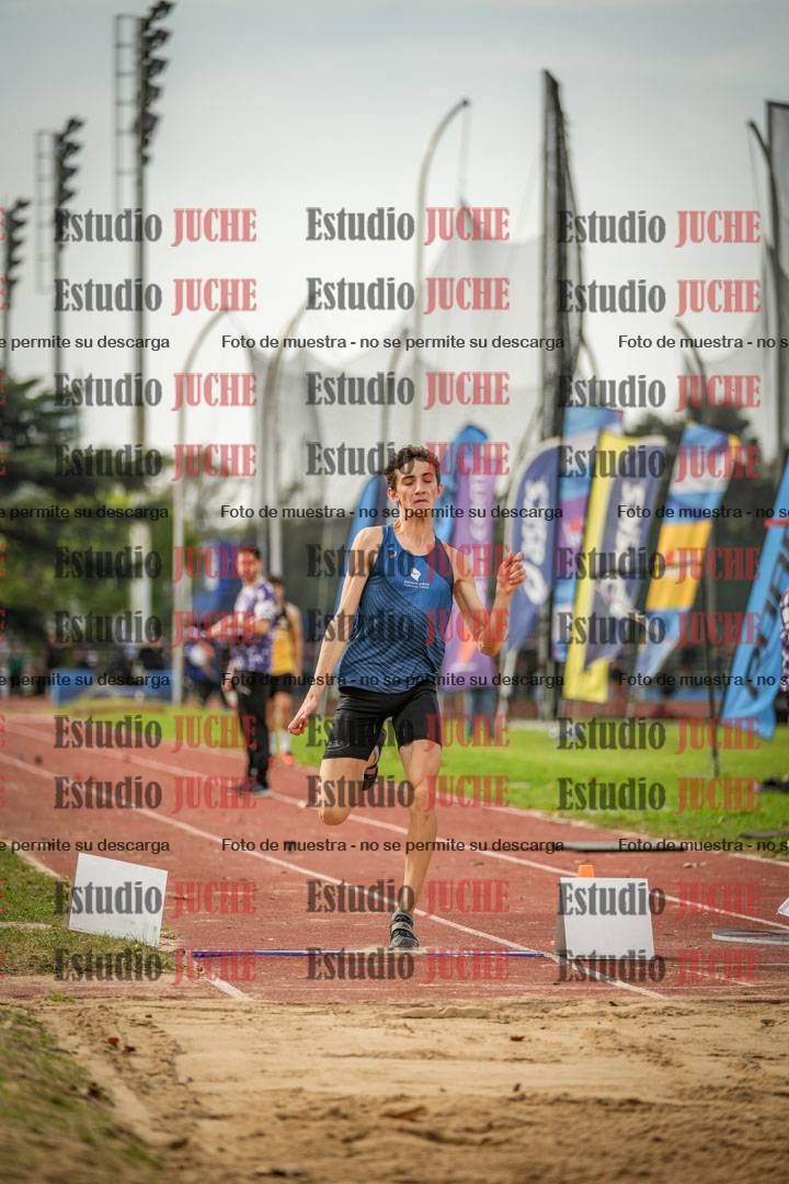Fotos del salto en largo de varones - decatlón 2