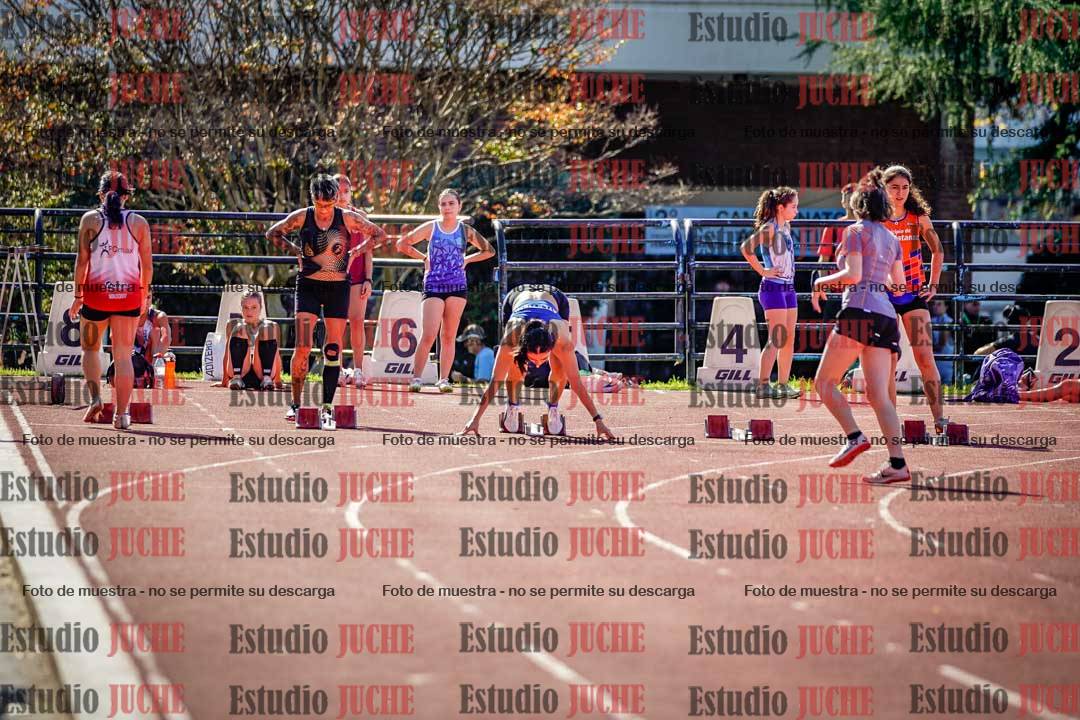 Fotos de los 100 m llanos de mujeres