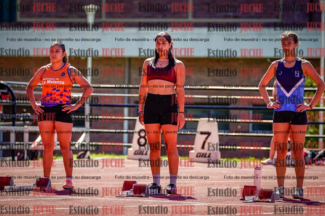 Fotos de los 100 m de mujeres