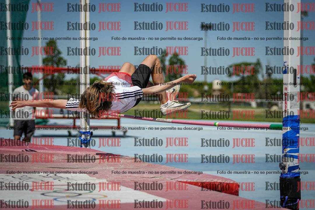 Fotos del salto en alto de varones - U14