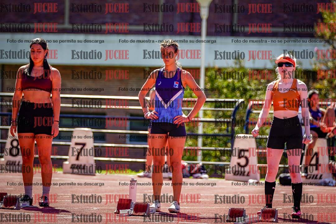 Fotos de los 100 m de mujeres