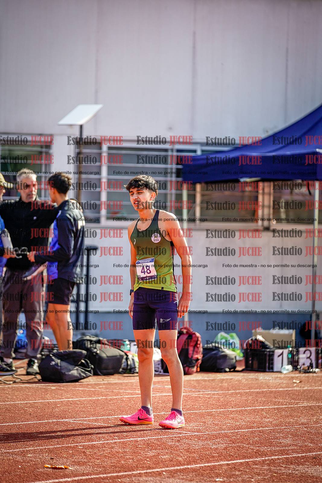 Fotos de los 800 m de varones