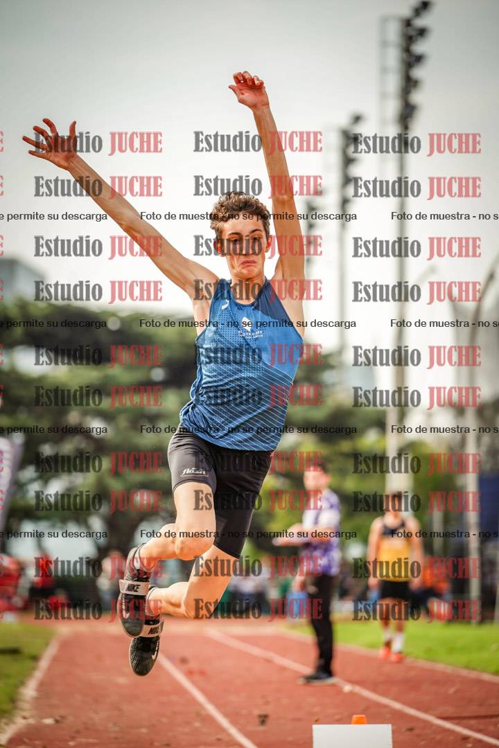 Fotos del salto en largo de varones - decatlón 2