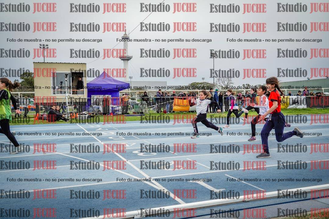 Fotos de los 50 m llanos de mujeres - U12